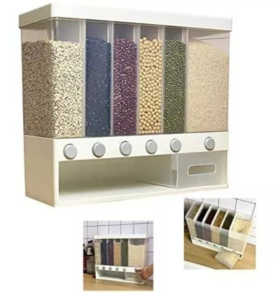 Dispensador Cereales Organizador Granos