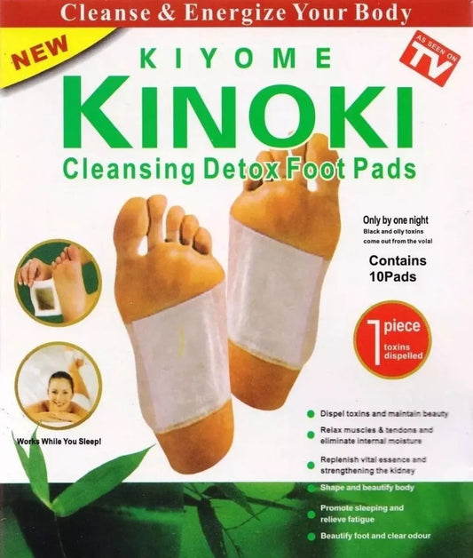 PACK DE 50 PARCHES DESINTOXICANTE kINOKI (5X10)