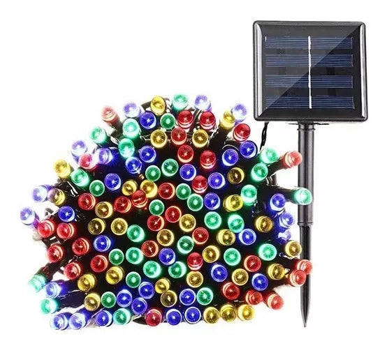 Luces 300 Led Solar 30m colores 9831