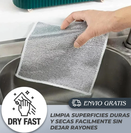 DryFast™ - Paños de Limpieza de Alambre (Pack de 5, 10 y 15)