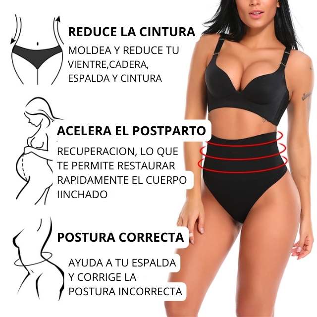 Faja Tanga Moldeadora Reductora Shapewear Secret