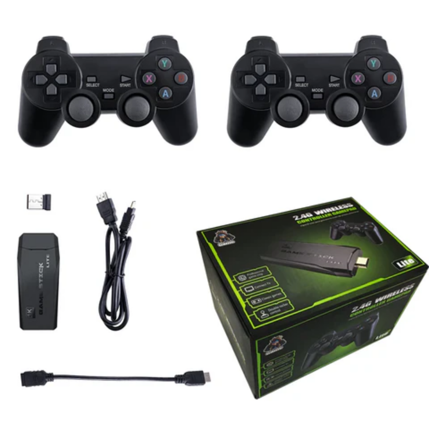 CONSOLA RETRO M8 GAME STICK PRO + 20,000 JUEGOS