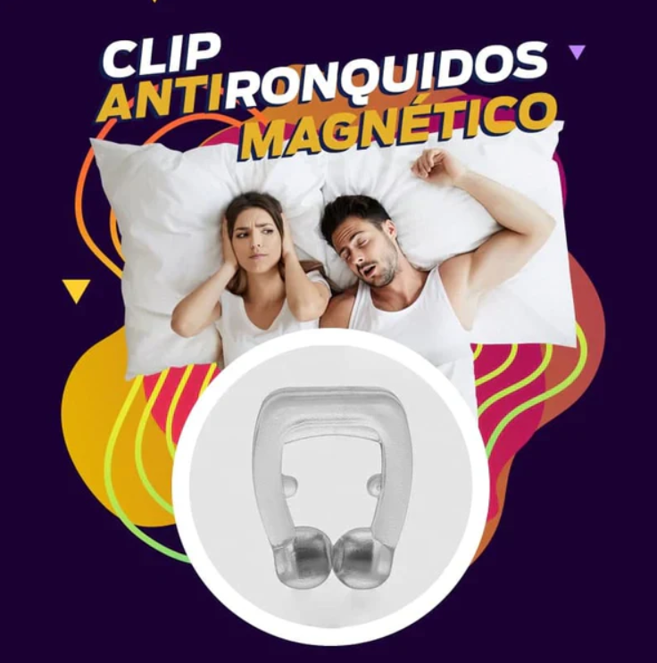 Clip Dispositivo Nasal Anti Ronquido