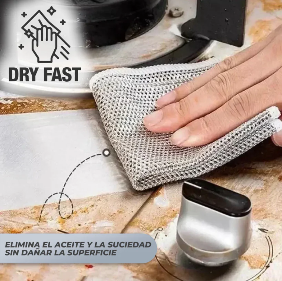 DryFast™ - Paños de Limpieza de Alambre (Pack de 5, 10 y 15)