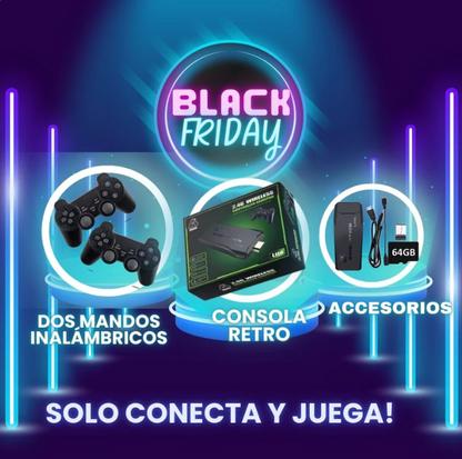 CONSOLA RETRO M8 GAME STICK PRO + 20,000 JUEGOS