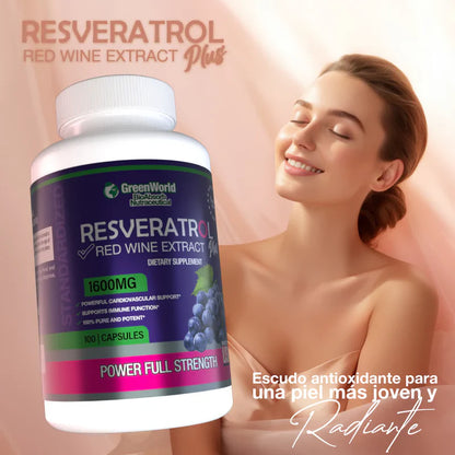 Resveratrol Plus: El Antioxidante Natural (60 Capsulas)