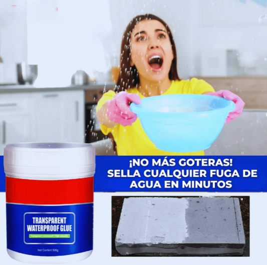 Pegamento adhesivo impermeable transparente 300g