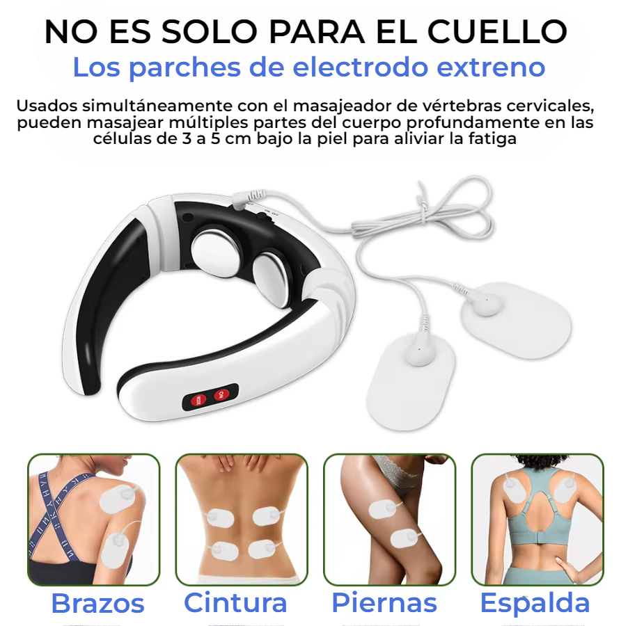 MASAJEADOR CERVICAL ELECTRICO RelaxaNeck Pro