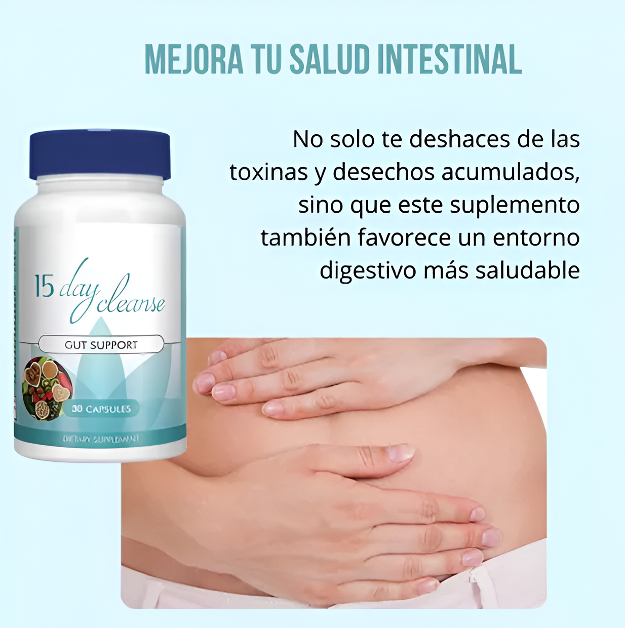 15 Day Cleanse By Mila Mi Amor - Potente Limpiador Digestivo