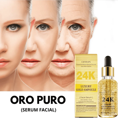 Serum Facial 24K Gold Antienvejecimiento