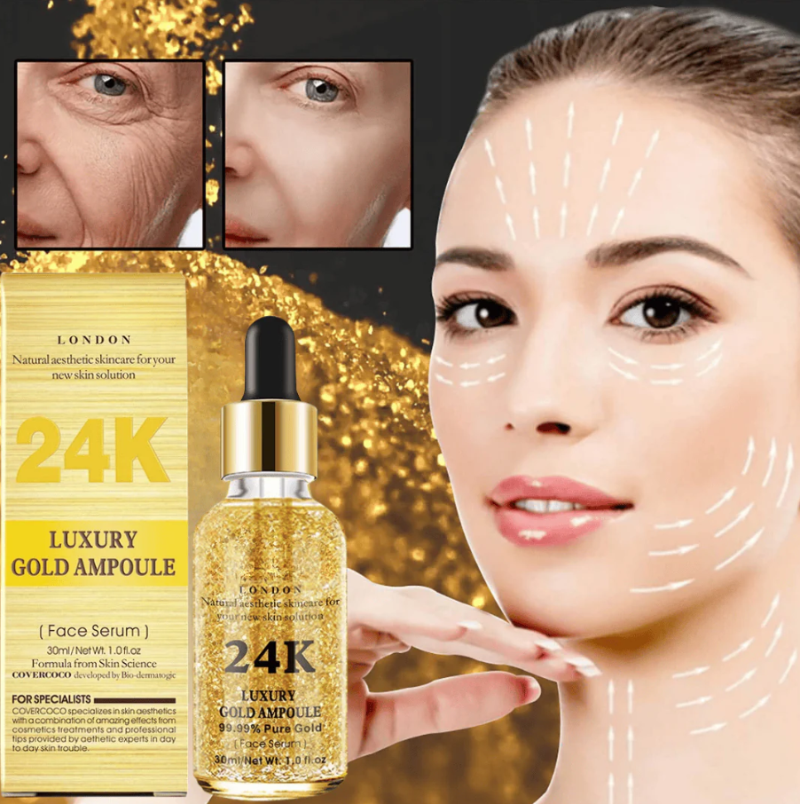 Serum Facial 24K Gold Antienvejecimiento