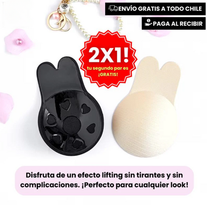 Pack 2x1 Sujetador Push-Up (1 Par Beige y 1 Par Negro)