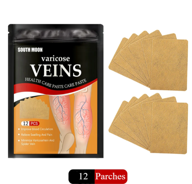 Parches Anti Varices® Cuida tus Piernas (Pack de 24, 48 y 72 Parches)